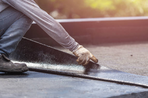 Professional Crawl Space Encapsulation technician working in Stilesville, IN